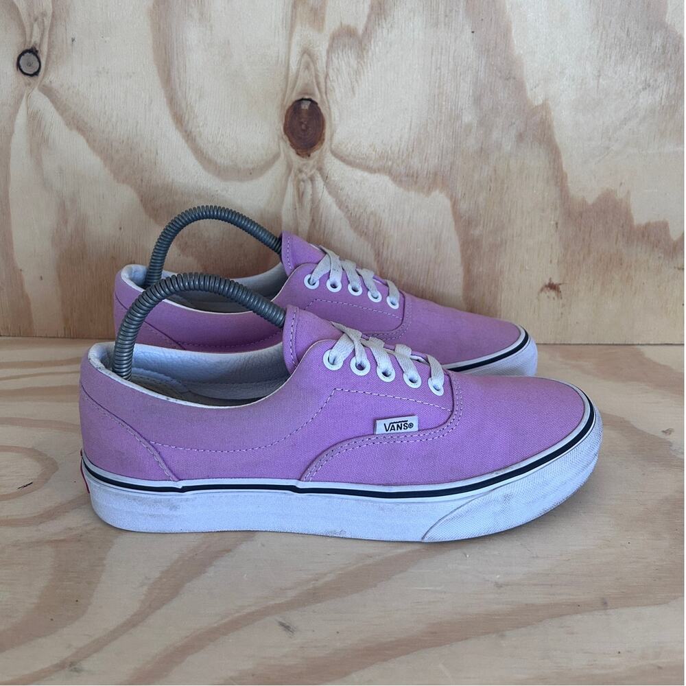Vans Off The Wall -Authentic Canvas Orchid True - Sneakers - Pink - Women's -9.5